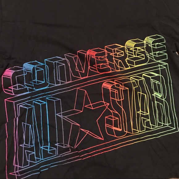 Converse Other - Rainbow Converse T-shirt